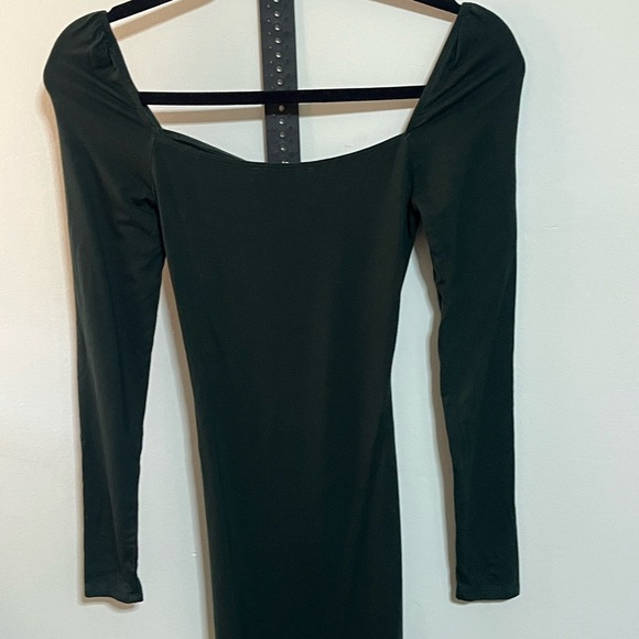 Reformation Green Dress Sz XS - Picture 7 of 10